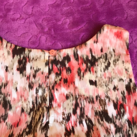 Apt.9 brown/pink sleeveless blouse size large - Picture 8 of 9